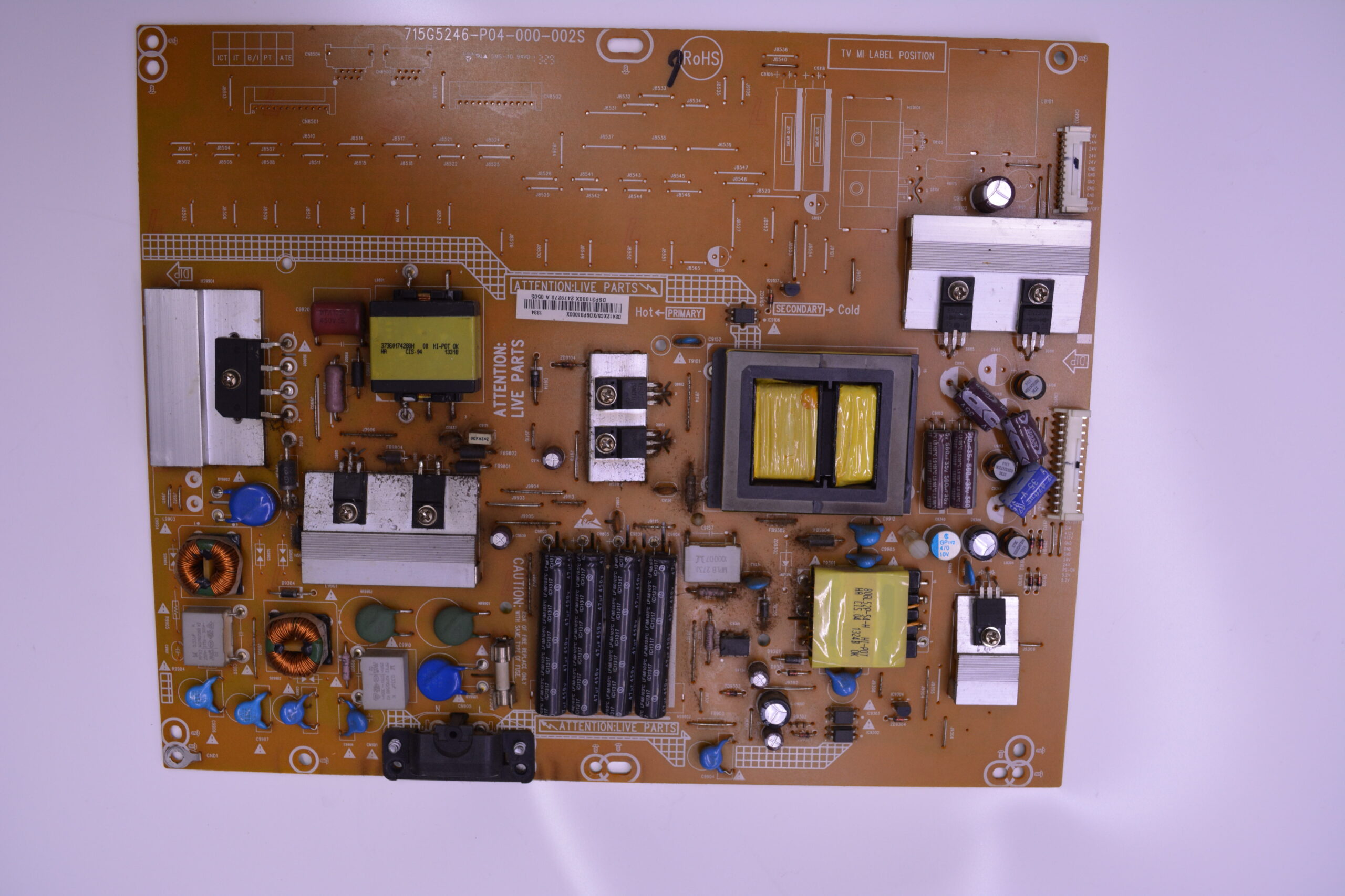 715G5246-P04-000-002S, D2412XC5, XDSP31000X, Philips 40PFL3078K-12
