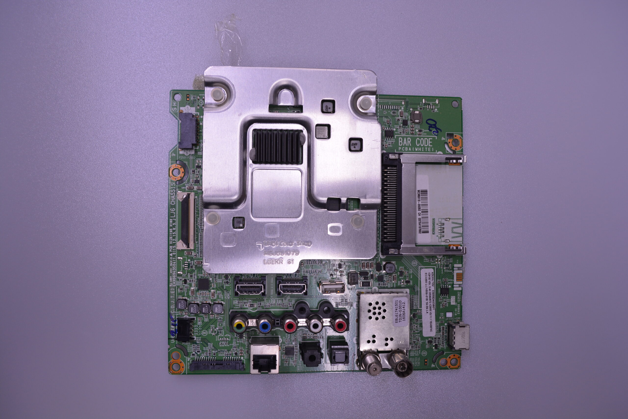 EAX66943504 (1.0) , EBR82405801 , EBT64197811 , LG 43UH610V , 49UH610V